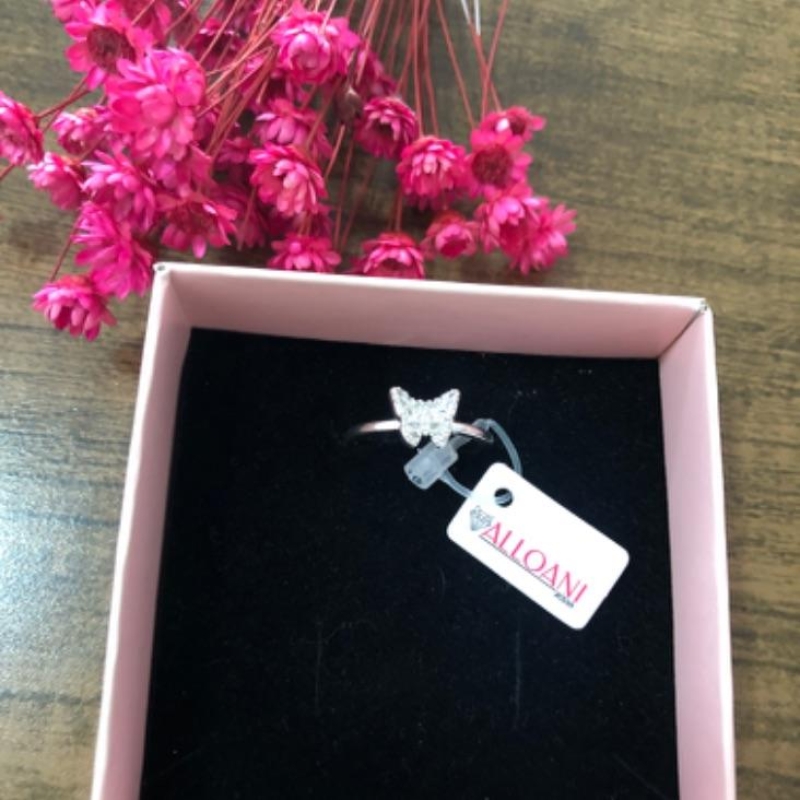 Anel Borboleta Cravejada