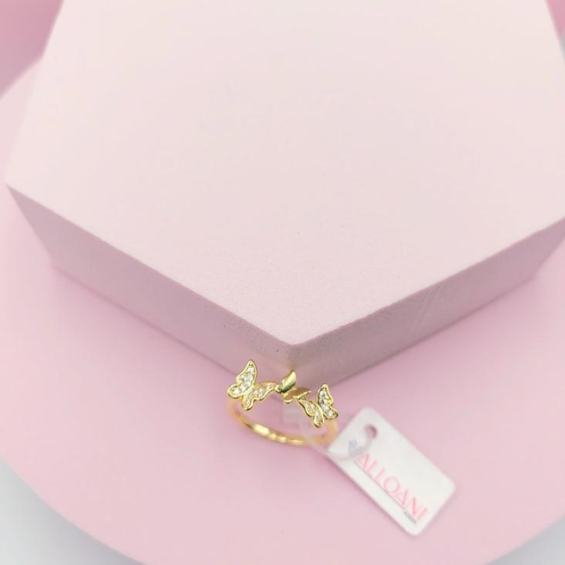 Anel Borboletas N 18