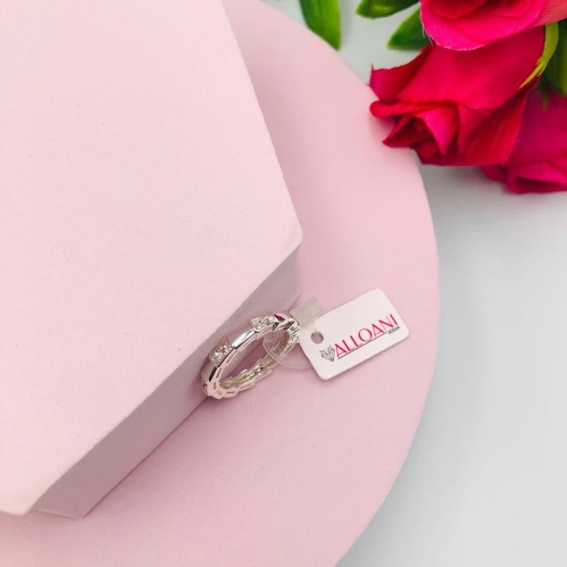 Anel Caracol Cravejado N°15