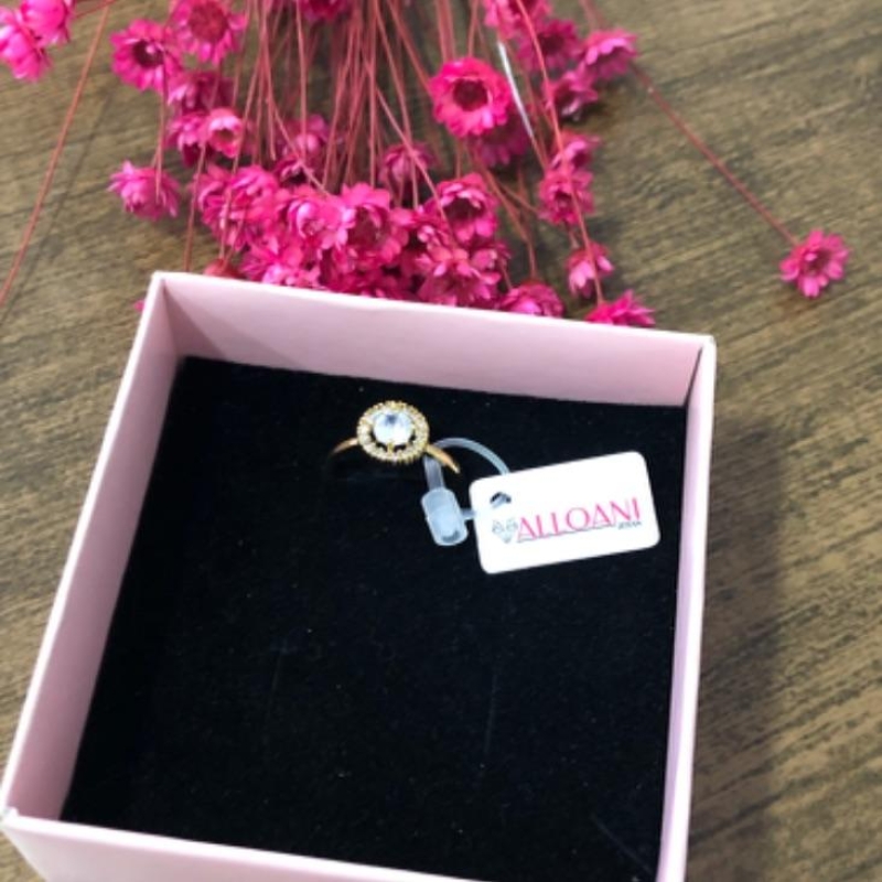 Anel Círculo Cravejado