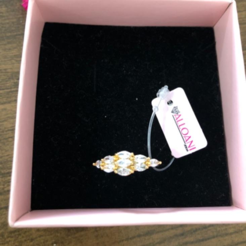 Anel com zirconia cristal