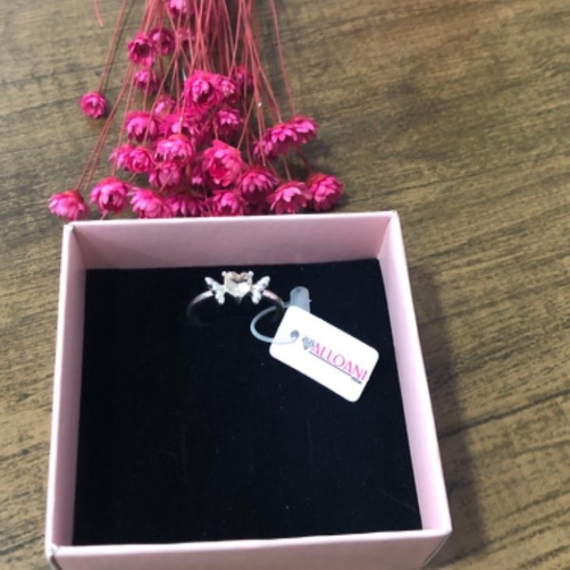 Anel  Coração com Assas