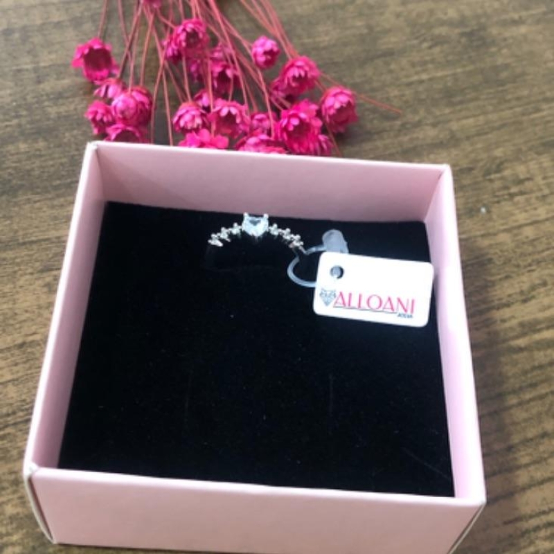 Anel Cravejado com Coração N 19