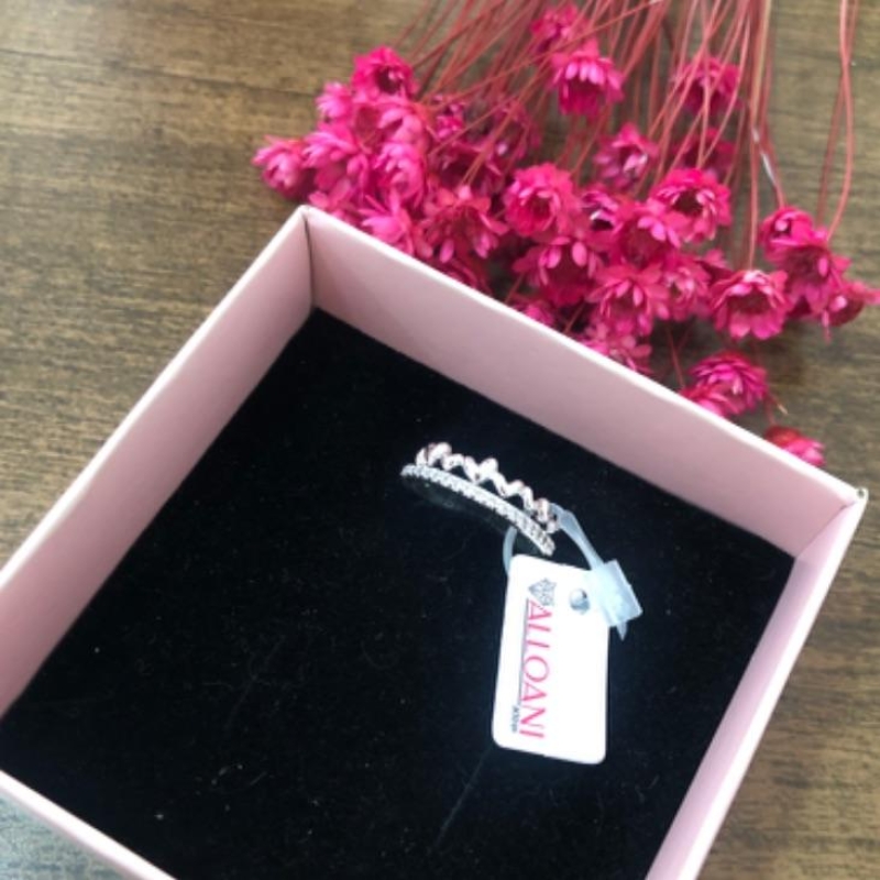 Anel Cravejado e com Corações