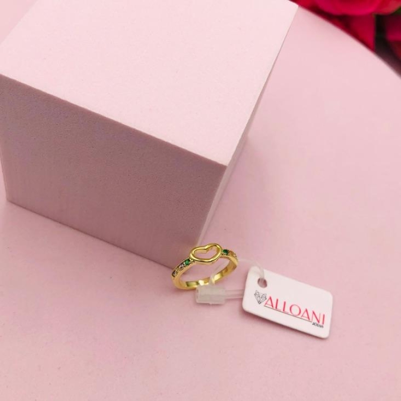 Anel Falange Cravejado Colorido N 4