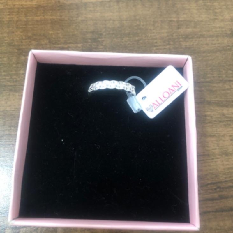 Anel Folha Cravejado N 22