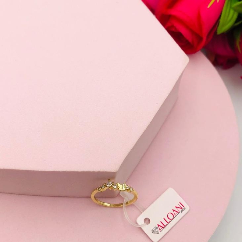 Anel Jardim de Borboleta