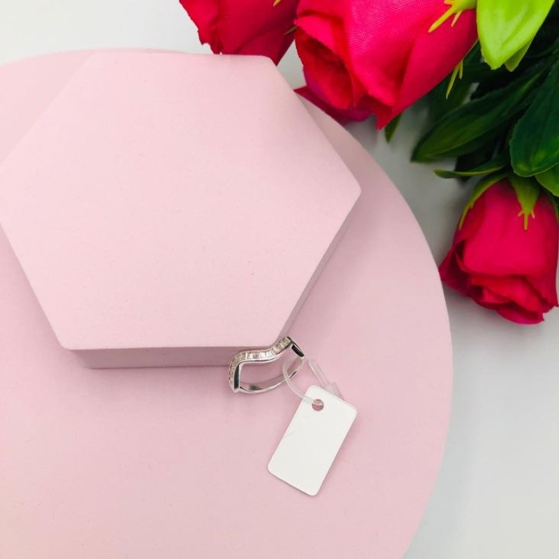 Anel Onda Cravejado N 13