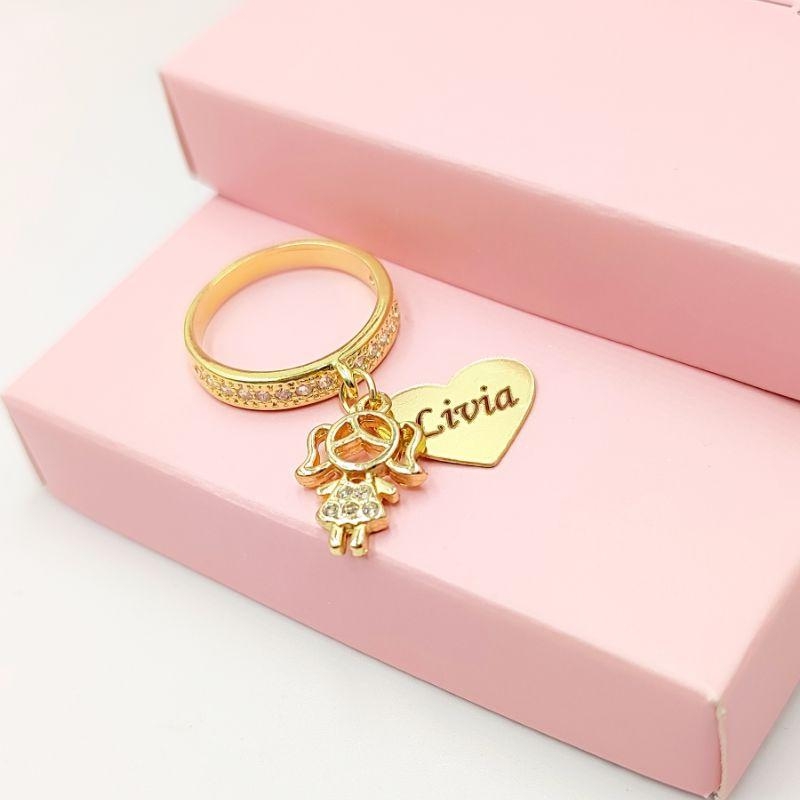 Anel Personalizado Filho (a)