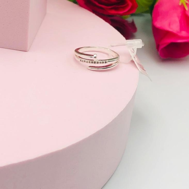 Anel Prego Cravejado N 17