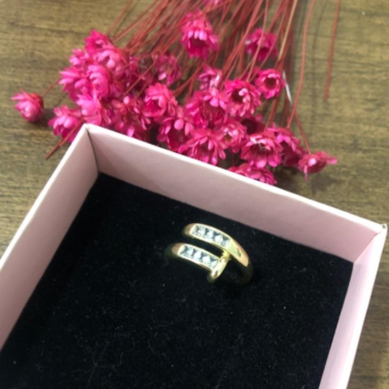 Anel Prego Cravejado N 	20