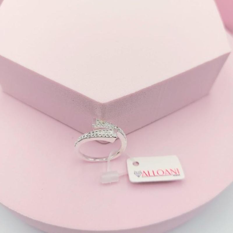 Anel Regulável Cravejado N 18