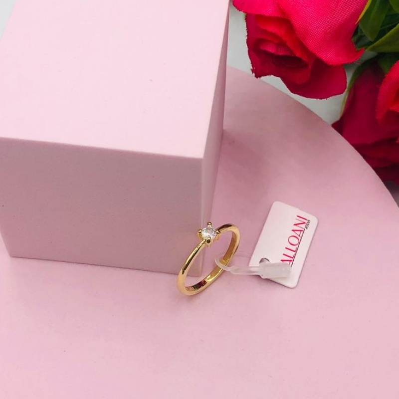 Anel Solitário N 18