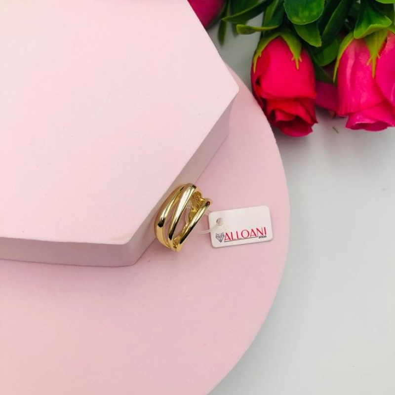 Anel Três Fitas Lisas