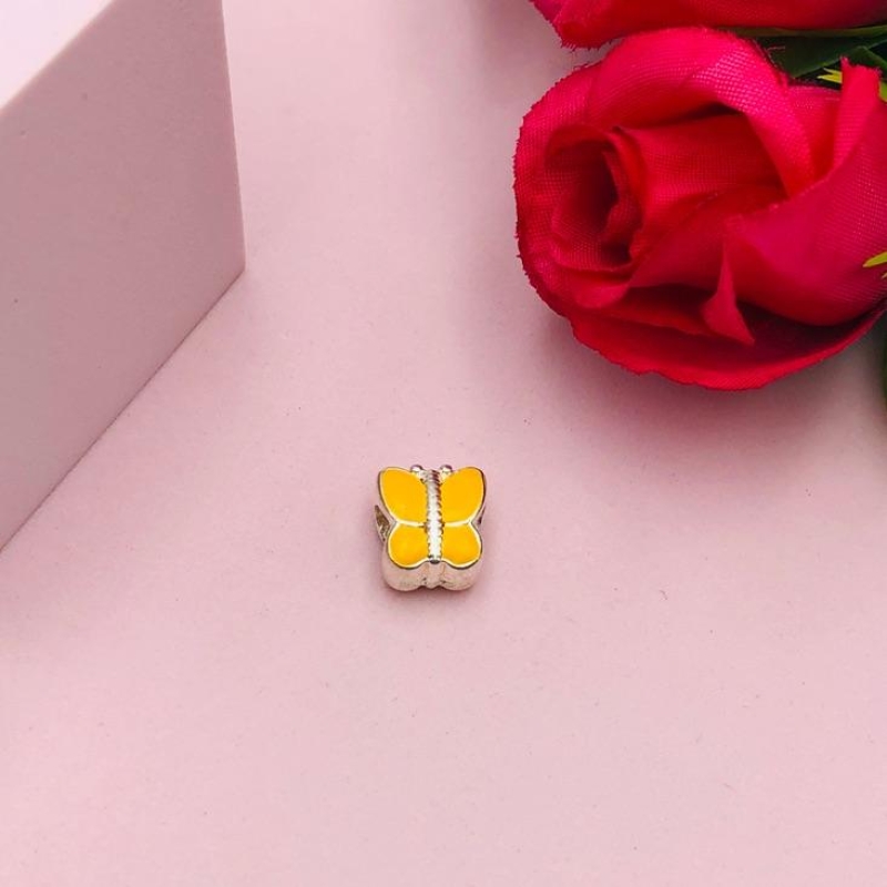 Berloque Borboleta Amarela