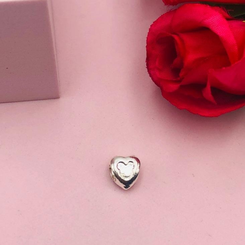 Berloque Coração Mickey