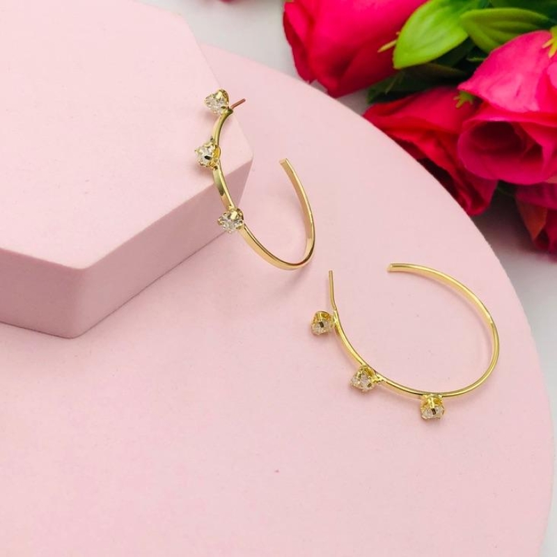 Brinco Argola Coração