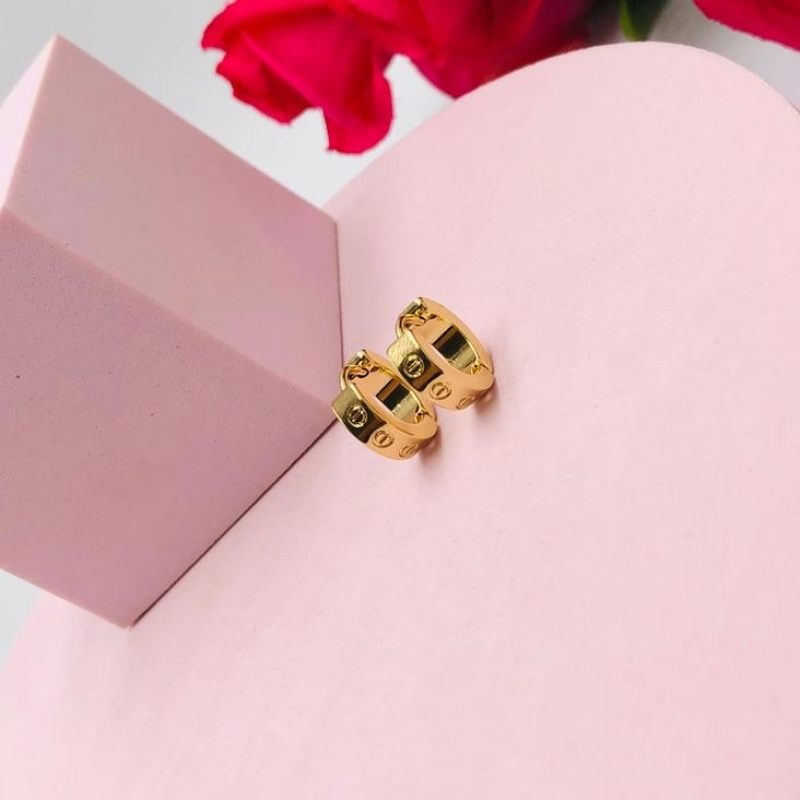 Brinco Argola Inspiração Cartier M