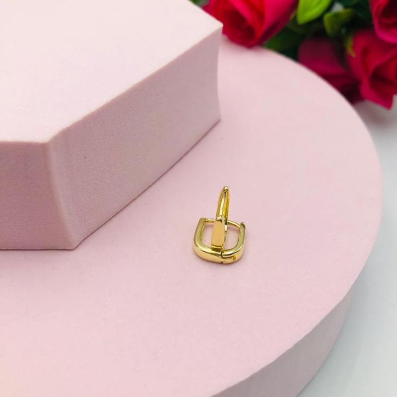 Brinco Argola Quadrada