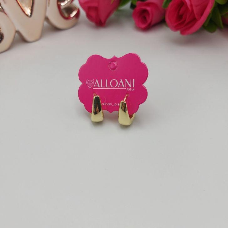 Brinco Argola Retângulo M