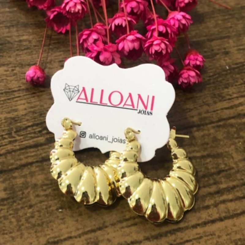 Brinco Argola Trabalhada