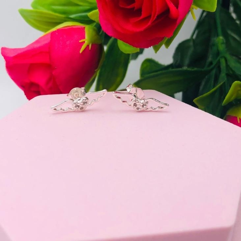 Brinco Coração com Asas