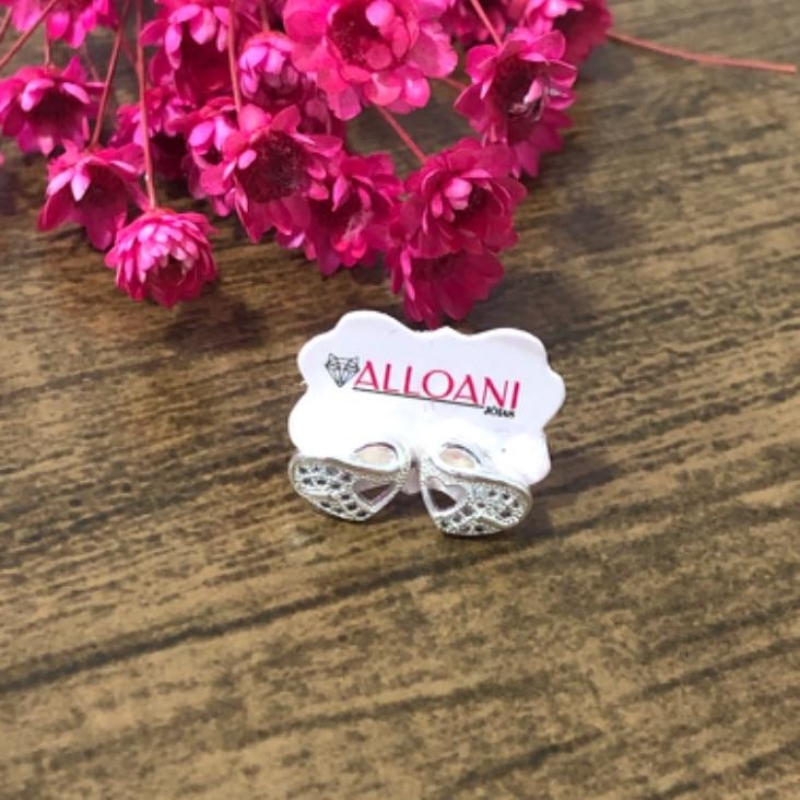 Brinco Coração Cravejado