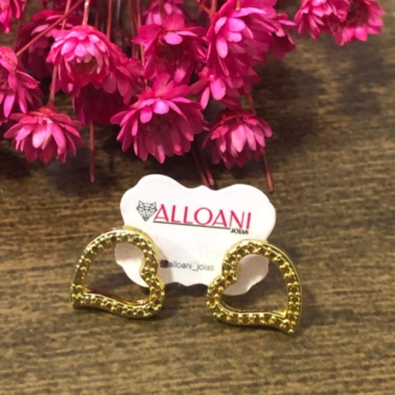 Brinco Coração de Lado