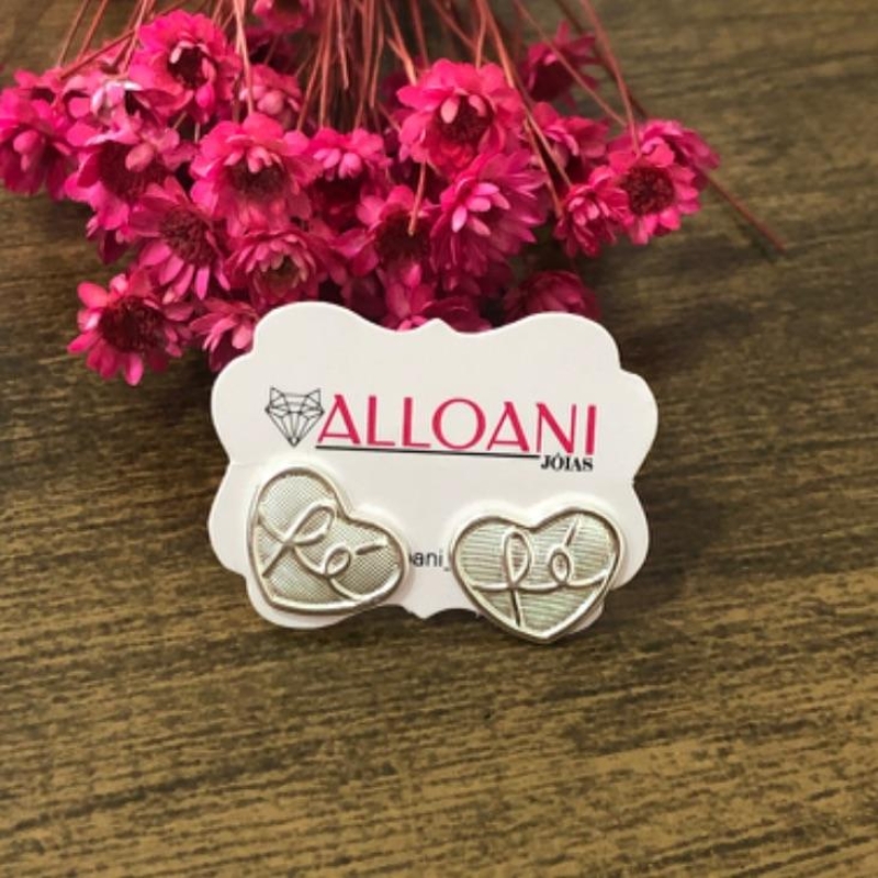 Brinco Coração fé