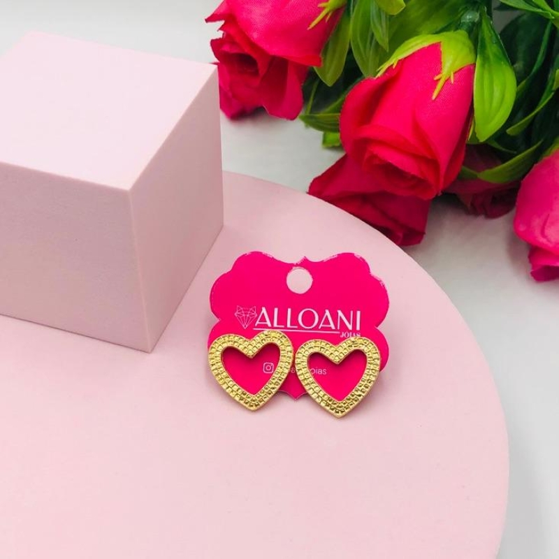 Brinco Coração Grande