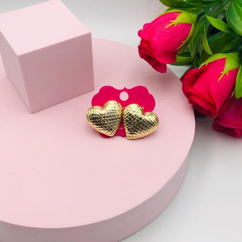 Brinco Coração Grande