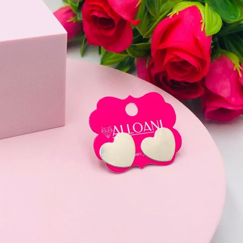 Brinco Coração Liso