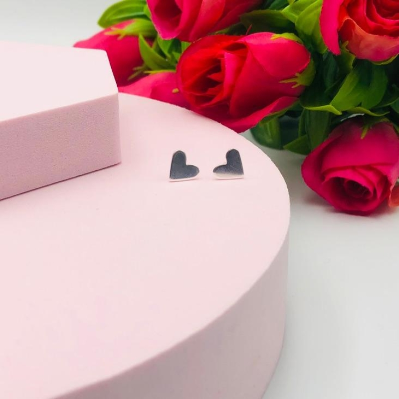 Brinco Coração Liso