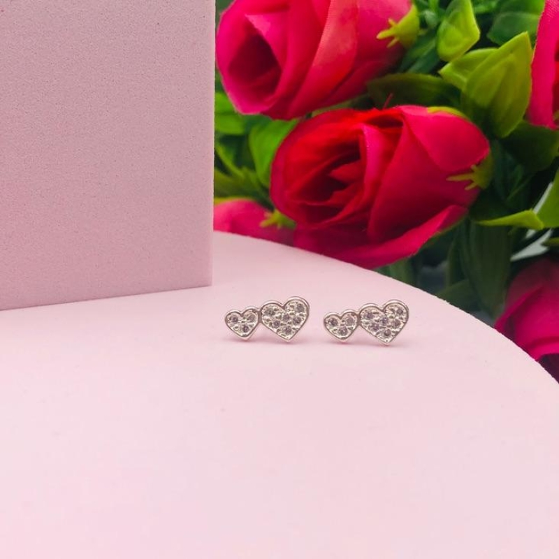 Brinco dois corações