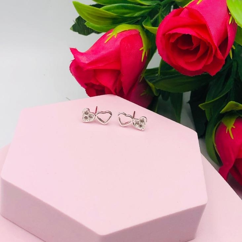 Brinco Dois Corações