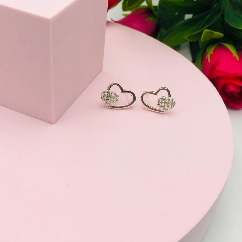 Brinco Dois Corações