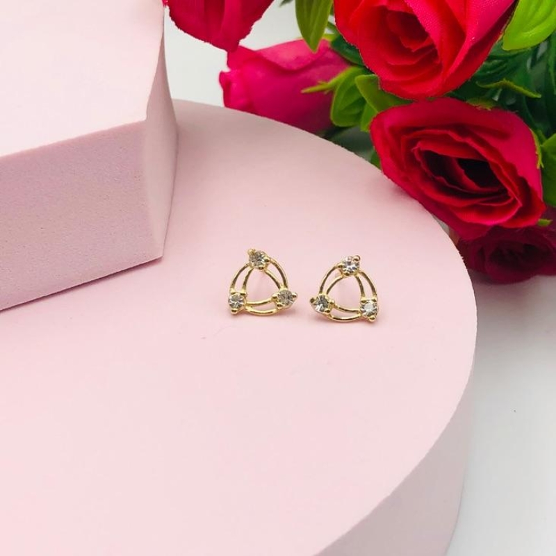 Brinco Geométrico com Zirconias