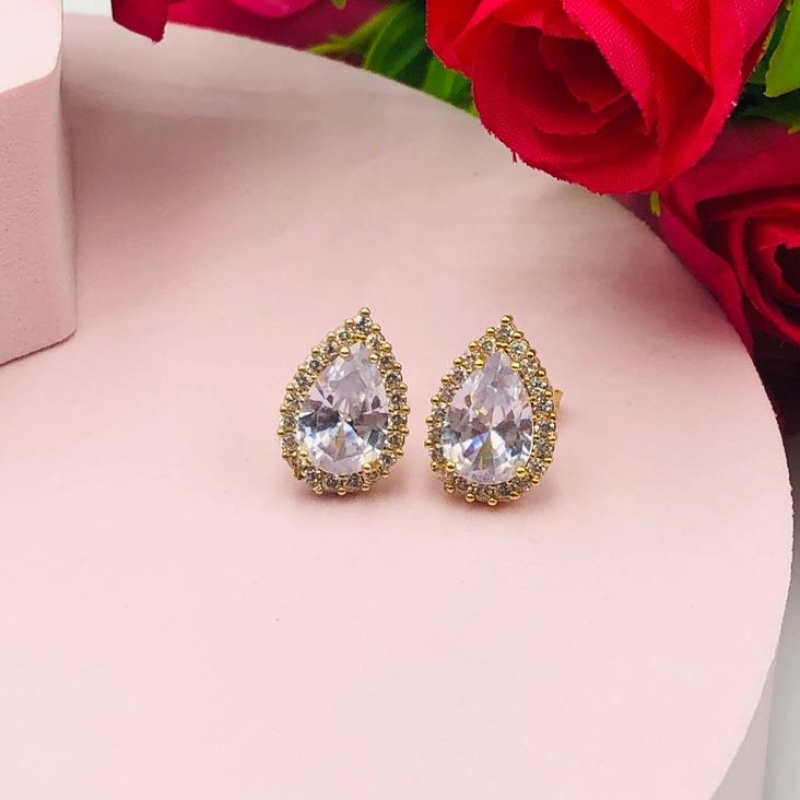 Brinco Gota Cravejado