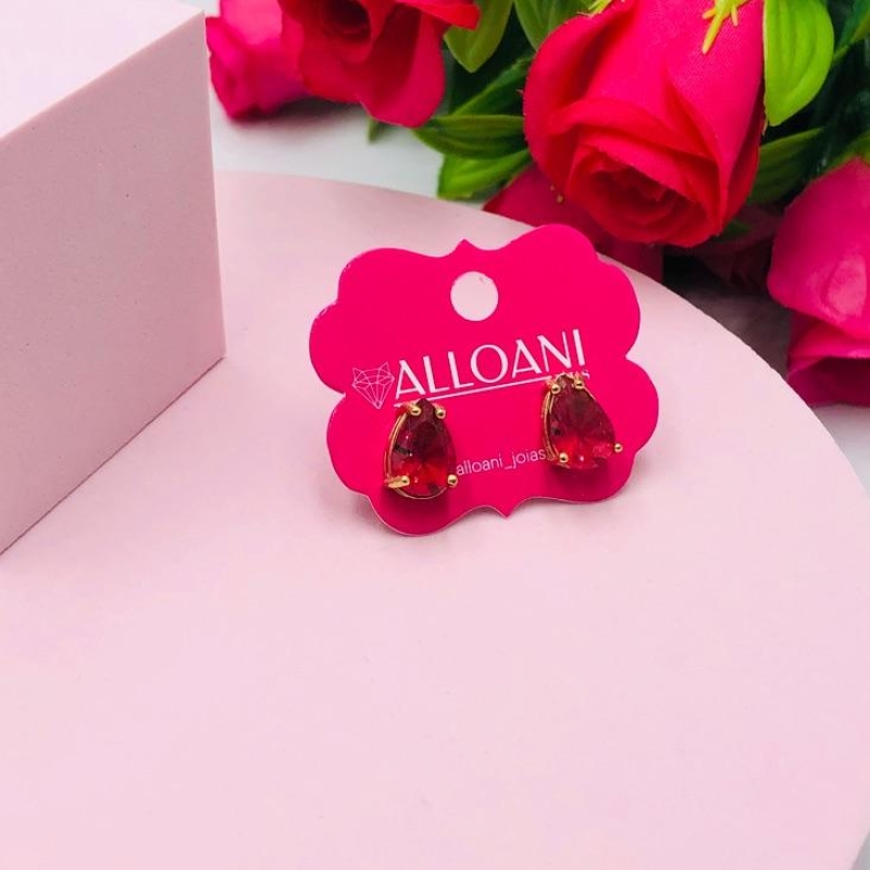 Brinco Gota Pink
