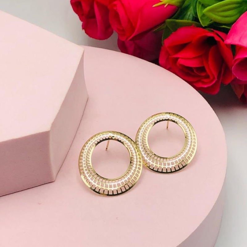 Brinco Maxxi Oval Vazado