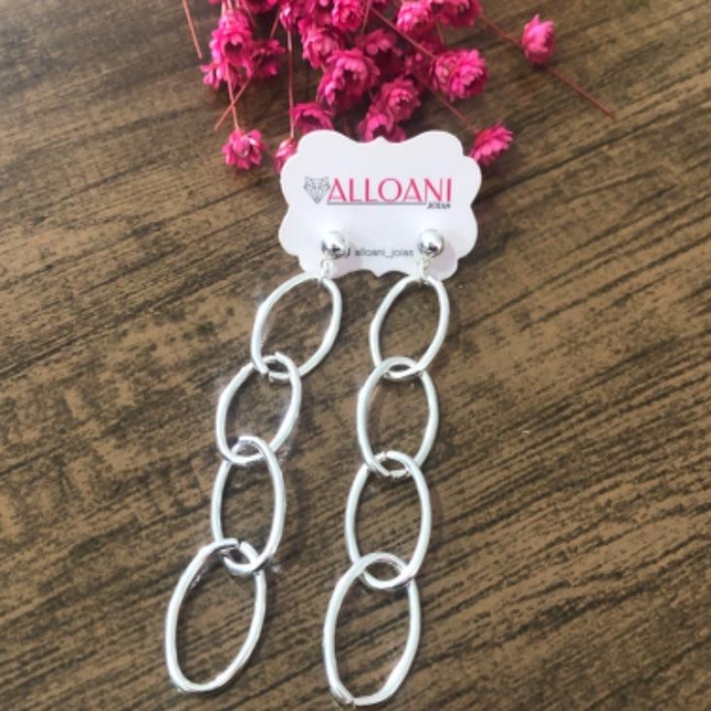 Brinco Pendurado Círculos