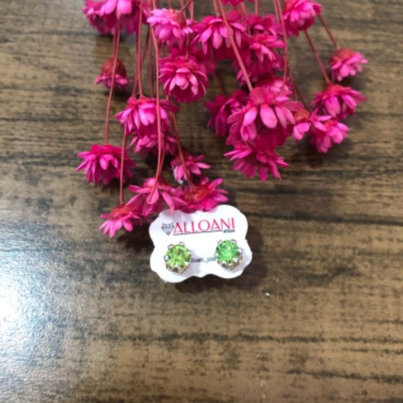 Brinco ponto de Luz verde