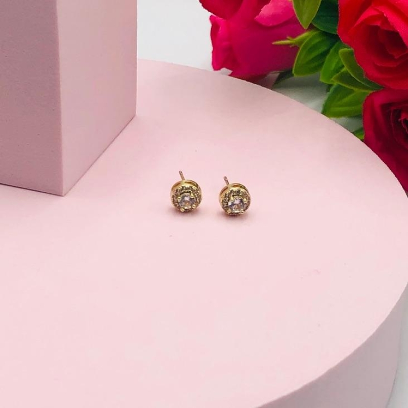 Brinco Redondo Cravejado