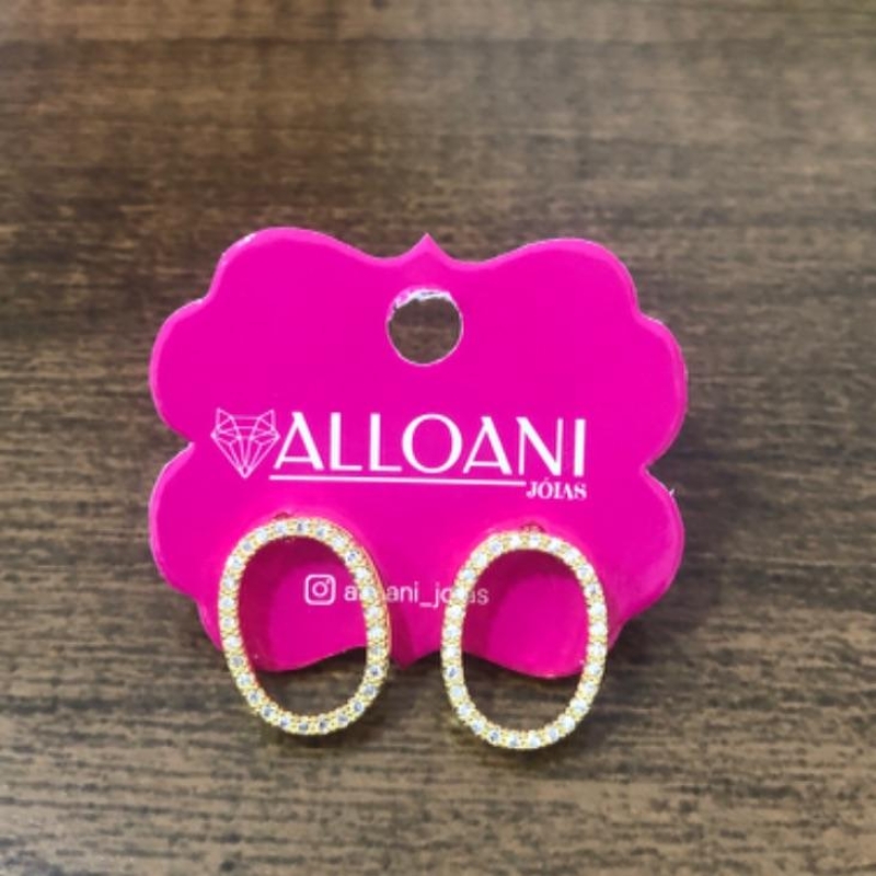 Brinco Redondo Cravejado