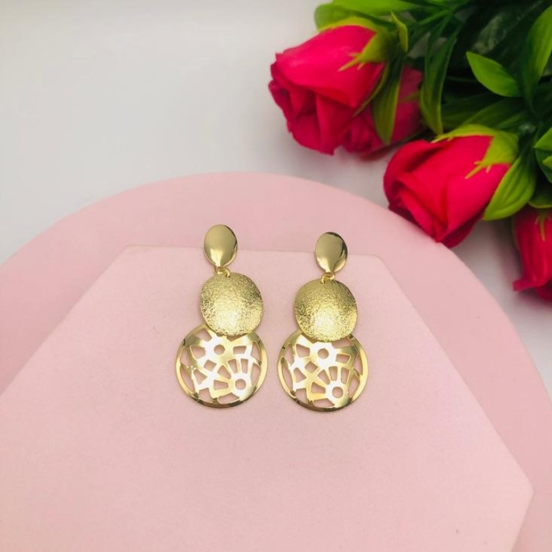 Brinco Redondo Pendurado