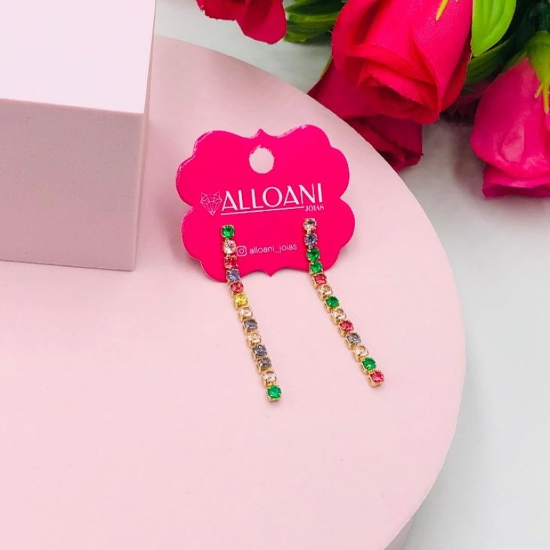 Brinco Riviera  Colorida