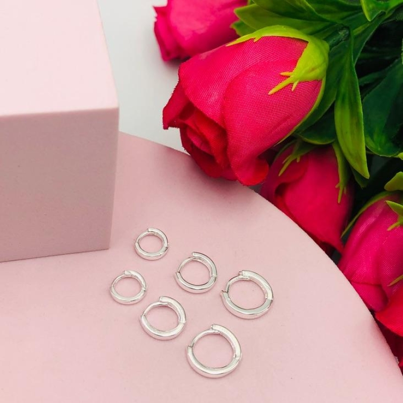 Brinco Trio Argola Redondo