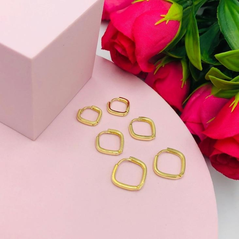 Brinco Trio Geométrico