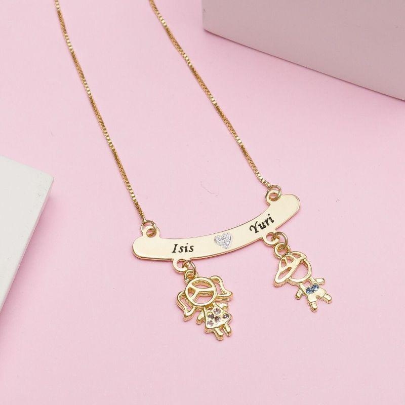 Colar Canga Dois Filhos