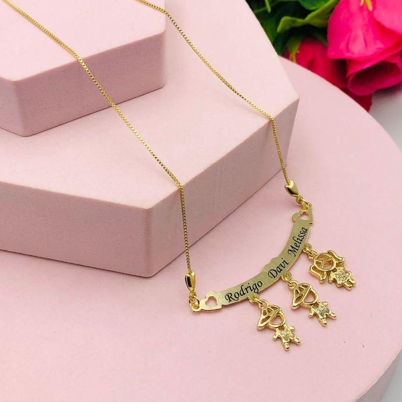 Colar Canga Três Filhos